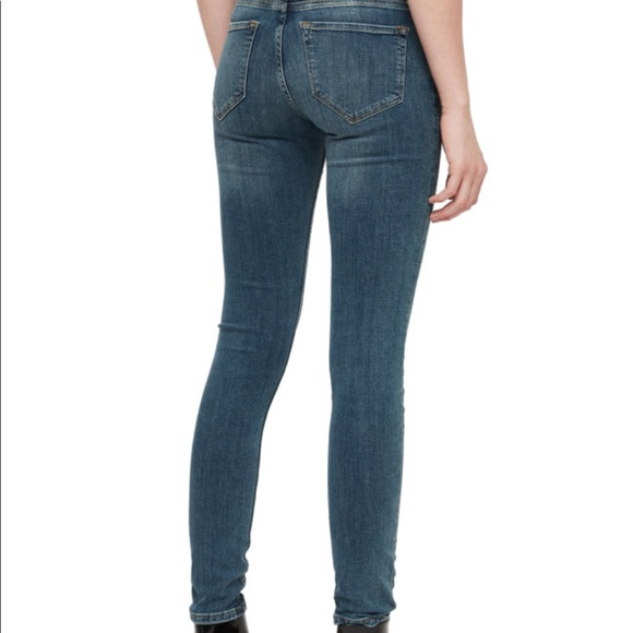 All Saints Mast Fit Blue Jeans - Picture 2 of 7